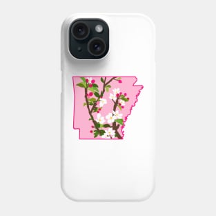 Arkansas State Flower Apple Blossom Phone Case