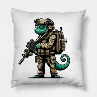 Tactical Cameleon Mastery Tee: Where Style Meets Stealth Pillow