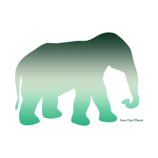 Elephant Save Our Planet T-Shirt
