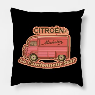 Citroen H Van, Type H, H-Type or HY Illustration Pillow