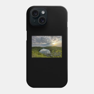 Bean & Bear Lake in Silver Bay, Minnesota Phone Case