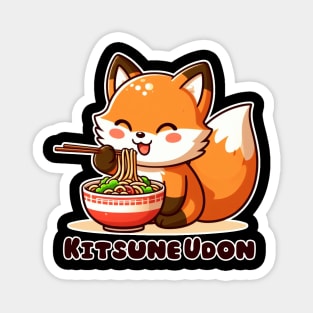 Kawaii Kitsune Udon Fox Magnet