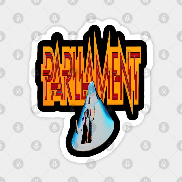 Parliament Magnet by dtr_art