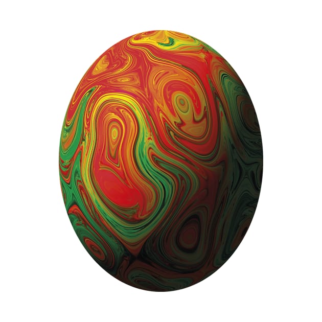 Easter egg multicolor by BK55