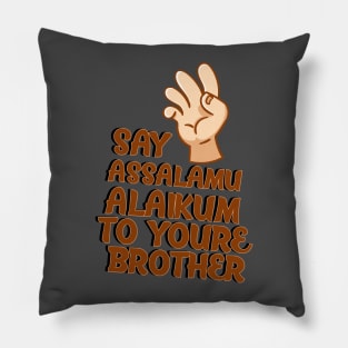 Say Assalamualaikum Pillow