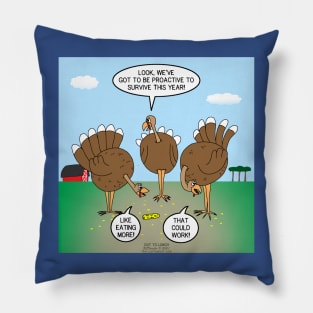 Turkey Proactive Planning Pillow