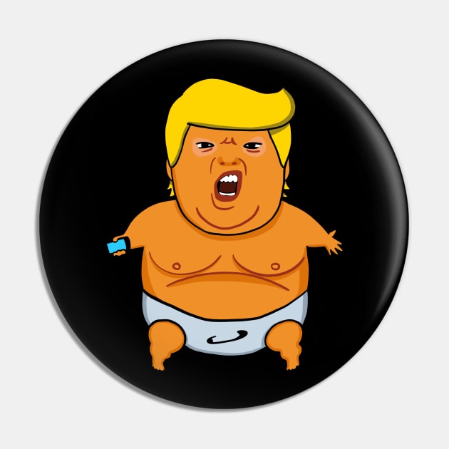 Baby Trump Pin by isstgeschichte