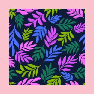 Leaves Pattern T-Shirt