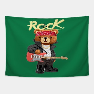 ROCK STAR BEAR Tapestry