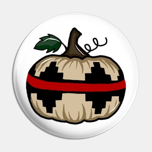 Diné Pumpkin Halloween Design Pin