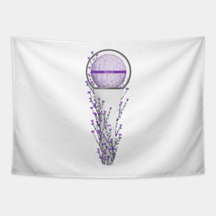 Sunmi Floral Lightstick kpop Tapestry