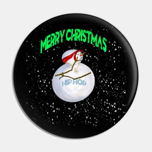 Hip  Hop Christmas Pin