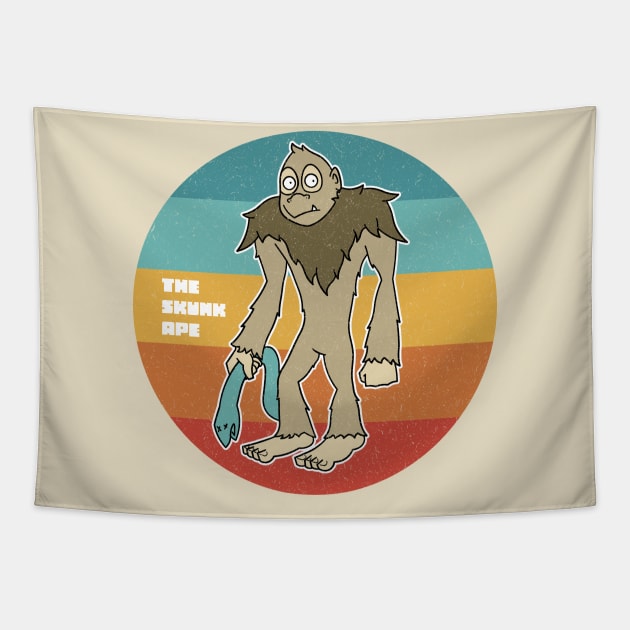 The Skunk Ape Tapestry by sbsiceland