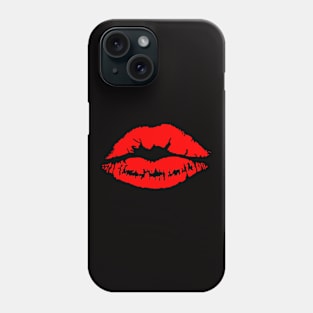 Lipstick Kiss Phone Case