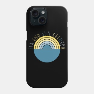 Sea And Sun Rainbow Phone Case