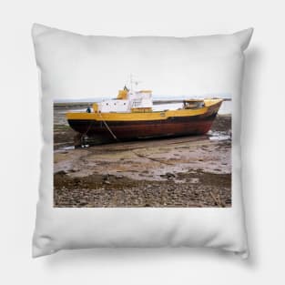 Black and Yellow boat Pillow
