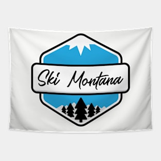 Ski Montana Shirt Tapestry