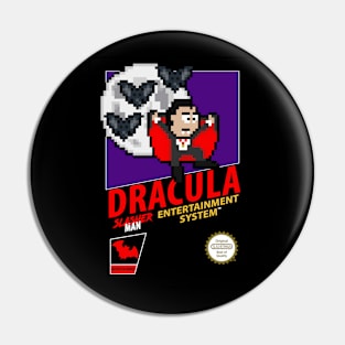 Dracula Retro 8-Bit Pin