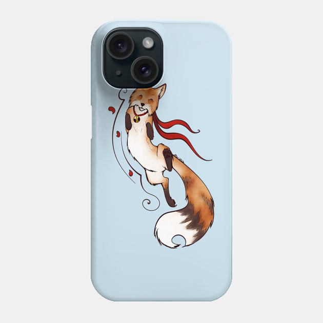 Jingle Fox Phone Case by faeforge