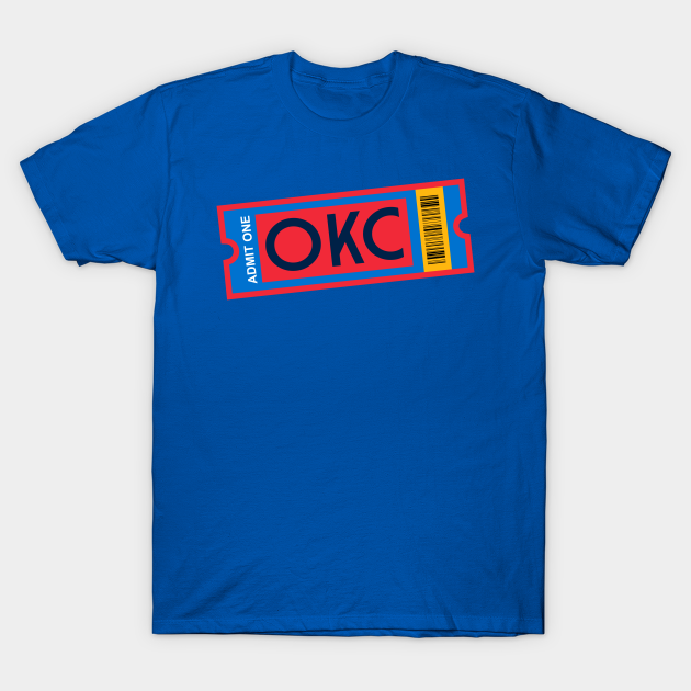 Discover OKC Ticket - Oklahoma City - T-Shirt