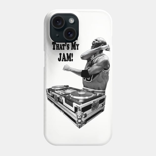 DJ MJ - OH YEAH, THAT'S MY JAM! Phone Case by finnyproductions