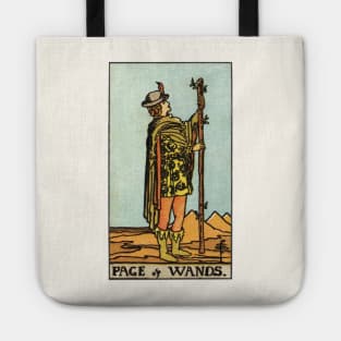 PAGE OF WANDS Tote