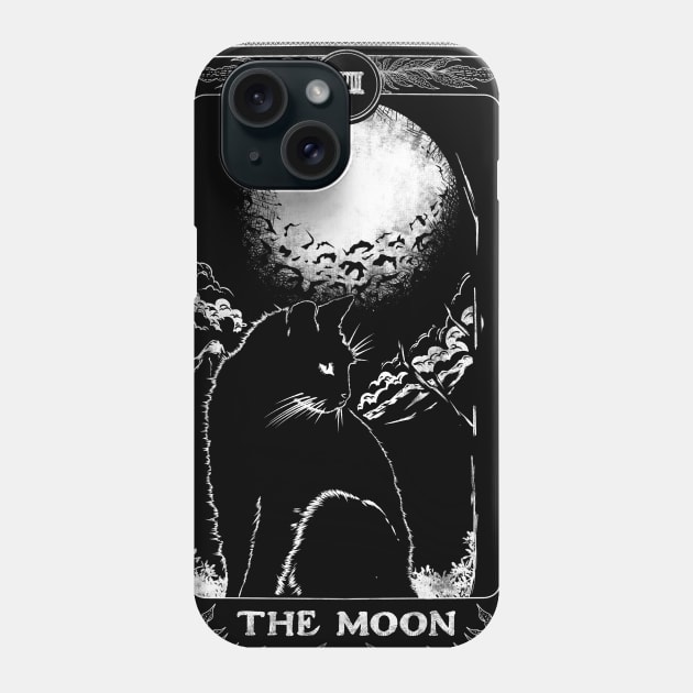 The Moon Cat Tarot Phone Case by mybeautypets