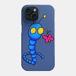 worms and butterflies Phone Case