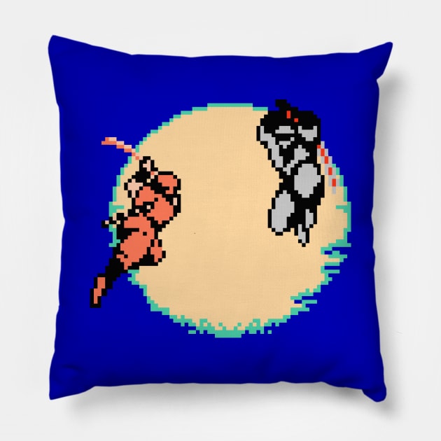 Ninja Gaiden Duel Pillow by allysontx