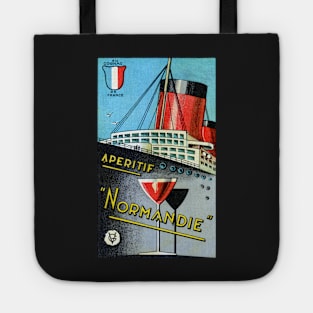 1930 French Apertif Normandie Tote