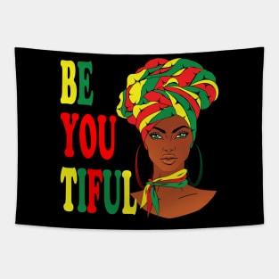 beyoutiful black girl Tapestry