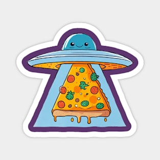 ufo pizza Magnet