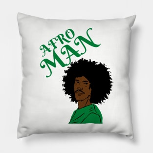 afro man black culture Pillow