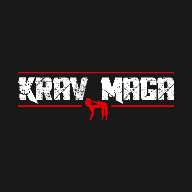 Cool Krav Maga Fighters Design by loumed