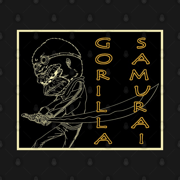 Gorilla Samurai by ebayson74@gmail.com