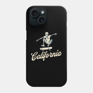 California Bony Skaters Skateboarding Vacationing Phone Case