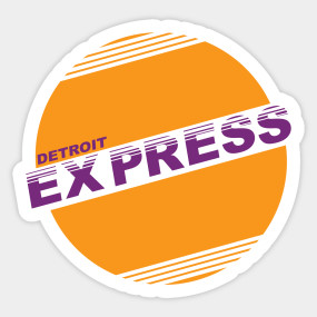 Detroit Express Vintage Tshirt Detroit Express T Shirt Teepublic