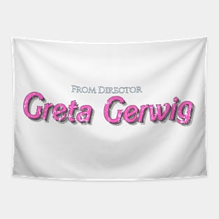 From Director Greta Gerwig Vintage Look Tapestry