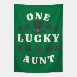 One Lucky Aunt St Patricks Day Tapestry