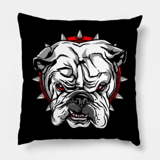 Bulldog Cartoon 2 Pillow