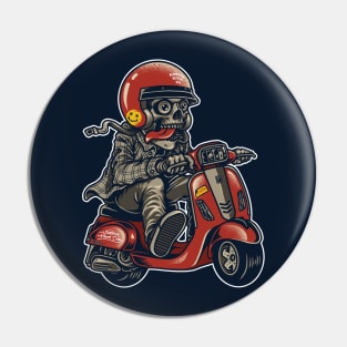 scooter never die Pin