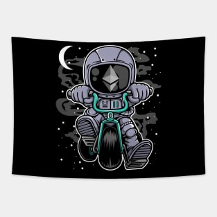 Astronaut Ethereum Crypto ETH Coin To The Moon Crypto Token Cryptocurrency Wallet Birthday Gift For Men Women Kids Tapestry