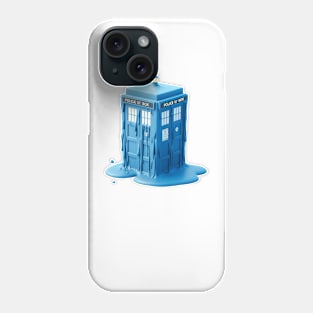 Melting TARDIS Phone Case