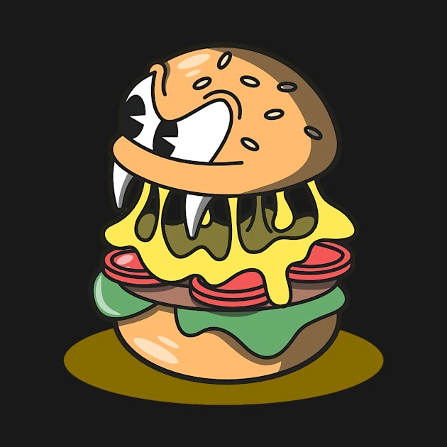 burger monster by radar PHK masal