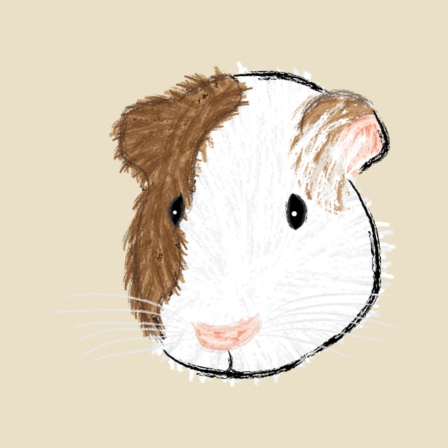 Nice Artwork Showing an American Guinea Pig by JDHegemann