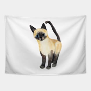 Saucy Siamese Kitten Tapestry