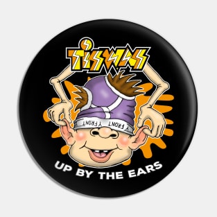 Tiswas Funny Up By The Ears Pin