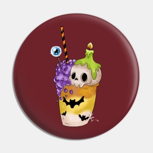 Spooky Witchy Halloween Pin