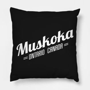 Muskoka Script Pillow