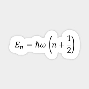 Energy Of A Quantum Harmonic Oscillator, quantum physics Magnet